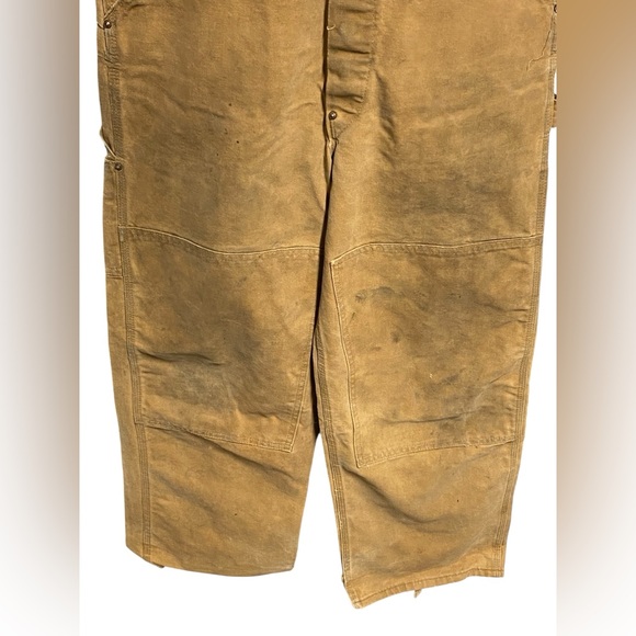 Vintage 80’s Men’s Carhartt Double Knee Bib Overalls - Picture 8 of 9